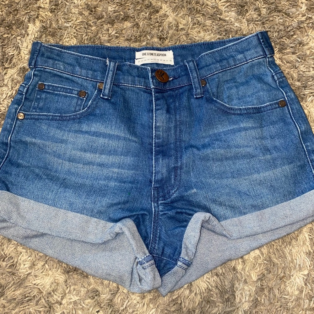 Oneteaspoon Denim Blue Women Shorts